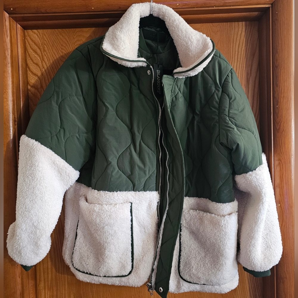 NWT BLANK NYC Sherpa Jacket